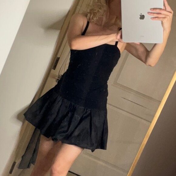 NWT Sunday in Brooklyn Baloon Black Dress New with tags XS - Picture 5 of 5
